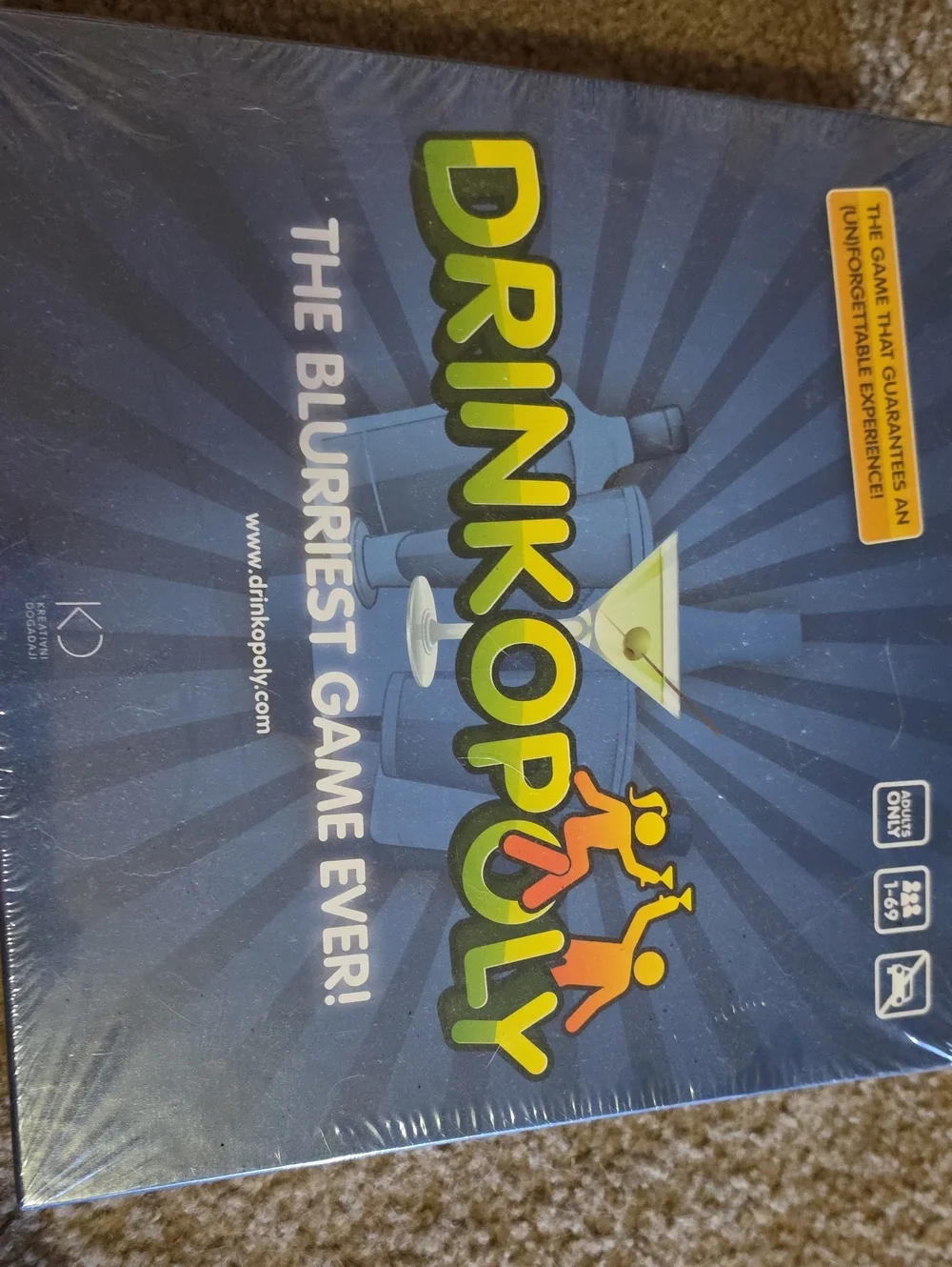 Party Board Game - Blue Edition